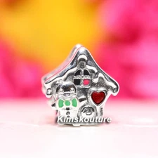 Authentic New Pandora 792823C01 Gingerbread House Sterling Silver Charm
