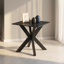 Indus Valley Arden Black Ceramic Side Table