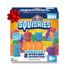 Elmer s Squishies DIY Squishy Toy Kit, 2 Count Mystery Characters