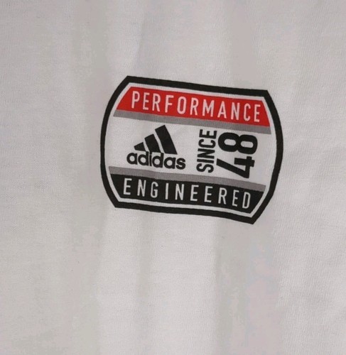 NEW Adidas Performance Engineered Graphic T-Shirt Tennis Ball Men's Size Medium - Picture 4 of 6