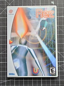 Dreamcast Rez You Choose Custom Case Color - NO Game or Manual