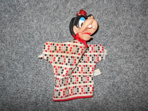 GUND VTG 60'S WALT DISNEY PRODUCTION GOOFY HAND PUPPET A1