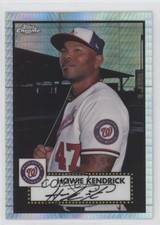 2021 Chrome Platinum Anniversary Mega Box Prism Refractor Howie Kendrick 0y59