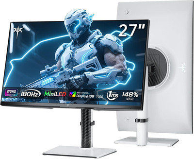 KTC Gaming Monitor 27 Zoll | Mini Led | 2K@180Hz QHD 2560X1440P | VESA Display H