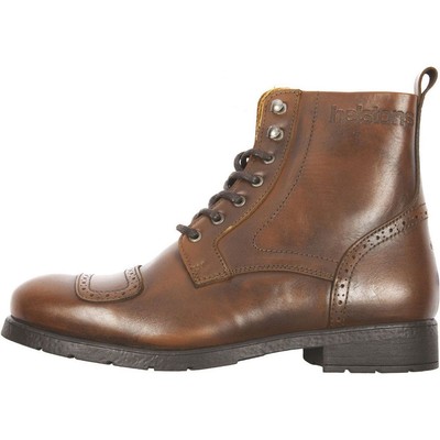 Helstons Travel Motorcycle Motorbike Leather Boots Aniline Tan