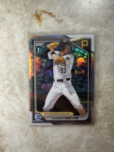2024 Topps 1st Bowman Chrome Refractor - Konnor Griffin #BDC-22