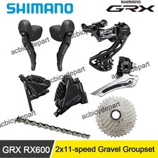 SHIMANO GRX RX600 RX810 2x11-speed Hydraulic Disc Brake Groupset Derailleur Set