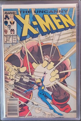 X-Men #217 Newsstand Edition 