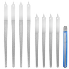 4 Pcs Diamond Deb Nail File Metal Nail File, Stainless Steel Buffers with Sharp