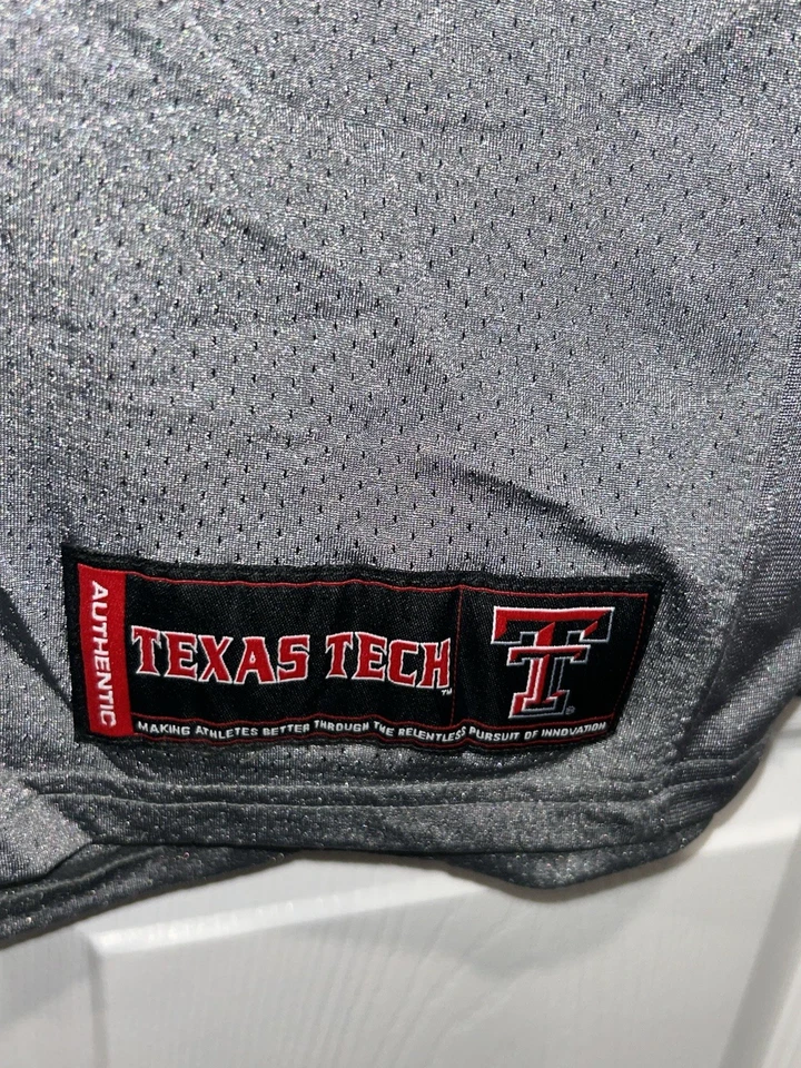 TEXAS TECH RED RAIDERS #11 Authentic Football Jersey Gray Under Armour Large - Image 3 of 4