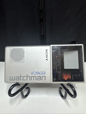 VINTAGE Sony Voyager Watchman Fd-20aeb PORTABLE ANALOG TV