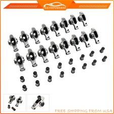 1.7 Ratio 716 Stainless Steel Roller Rocker Arms Set For Bbc Chevy 396 427 454