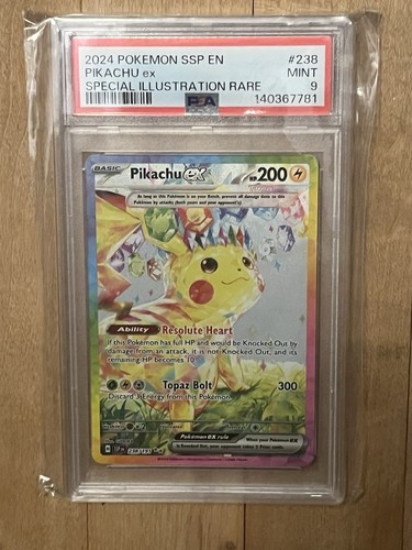 Pikachu ex 238/191 Sv08: Surging Sparks Special Illustration Rare Holo