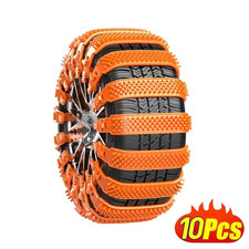 Universal Adjustable Snow Tire Chains Car Suv Pickup Truck Same Day 