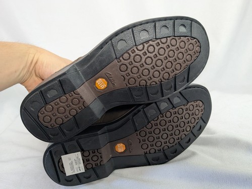 New Clarks Rockie Lo GTX GoreTex Brown Leather Waterproof Shoes Casual US 8.5M - Picture 10 of 13