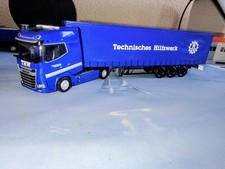 Herpa DAF XF  Sattelzug THW Umbau SAMMLUNGSAUFLÖSUNG