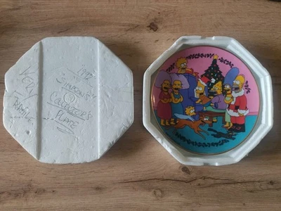 Simpsons Collector Plate / Assiette Porcelaine / The Simpsons / 1991-92 - Photo 1/4