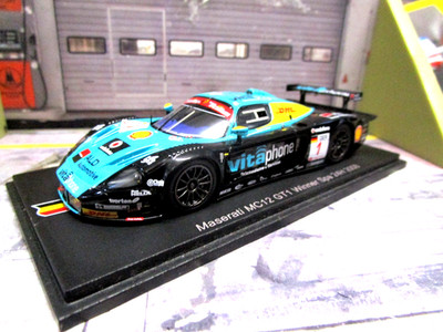 MASERATI MC12 GT1 FIA GT 24h Spa Winner 2008 #1 vitaphone Bartels Sar Spark 1:43