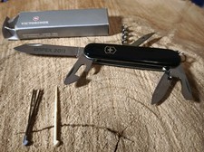 Neuwertig Victorinox Spartan Schweizer Taschenmesser Armeemesser Onyx Black