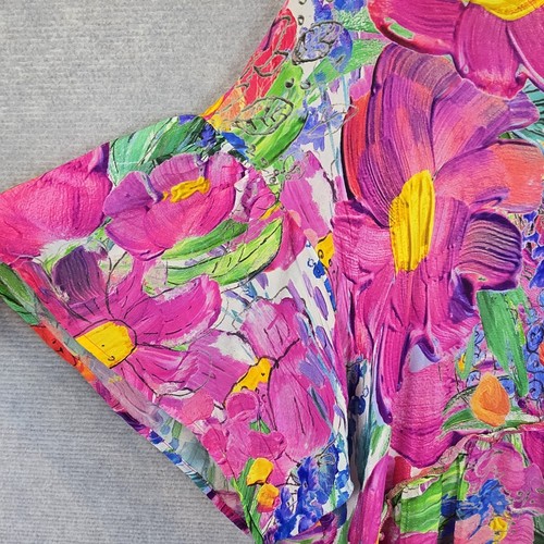 Curate By Trelise Cooper Dress Womens Size 2XL Floral Art Flowy Bright Colourful - Picture 8 of 10