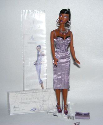 Fashion Royalty Jason Wu Doll 12'' 2003 Adele Makeda Purple Factor