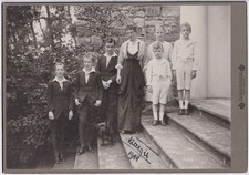 Margarethe Clementine Austria Thurn And Taxis Children Portrait Signed 1914