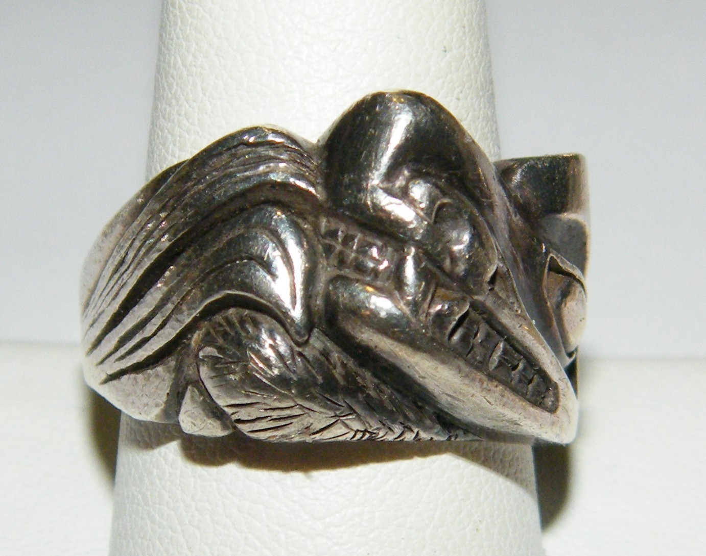 Sterling Silver Eagle Ring by Walker Goldsmiths - image 3
