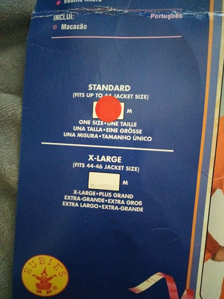 Rubie's Adult Orange Criminal Prisoner Jail Uniform Jumpsuit Costume w Shackles - Image 4 of 4