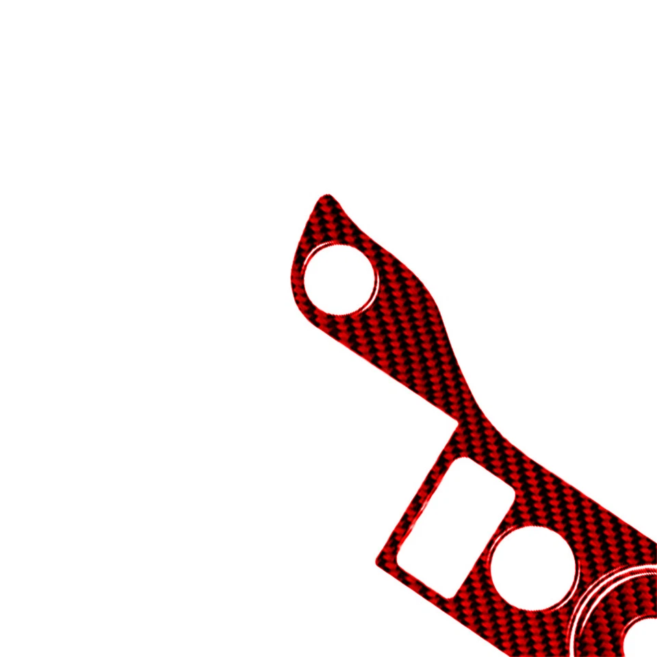 Red Carbon Fiber steering wheel Left Interior Trim For Porsche 911 1989-1997 Foto 4 de 4