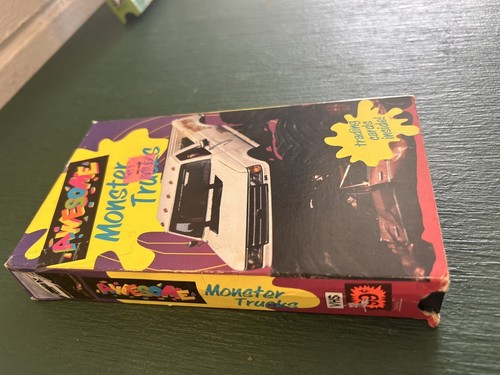 Awesome Monster Trucks VHS, 1991 Bearly Tame - Doug Spanier & Road Construction - Picture 11 of 16