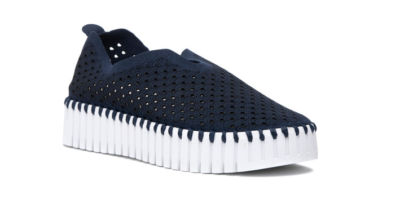 Ilse Jacobsen Tulip 3373 Platform Dark Indigo Slip-on Women's EU