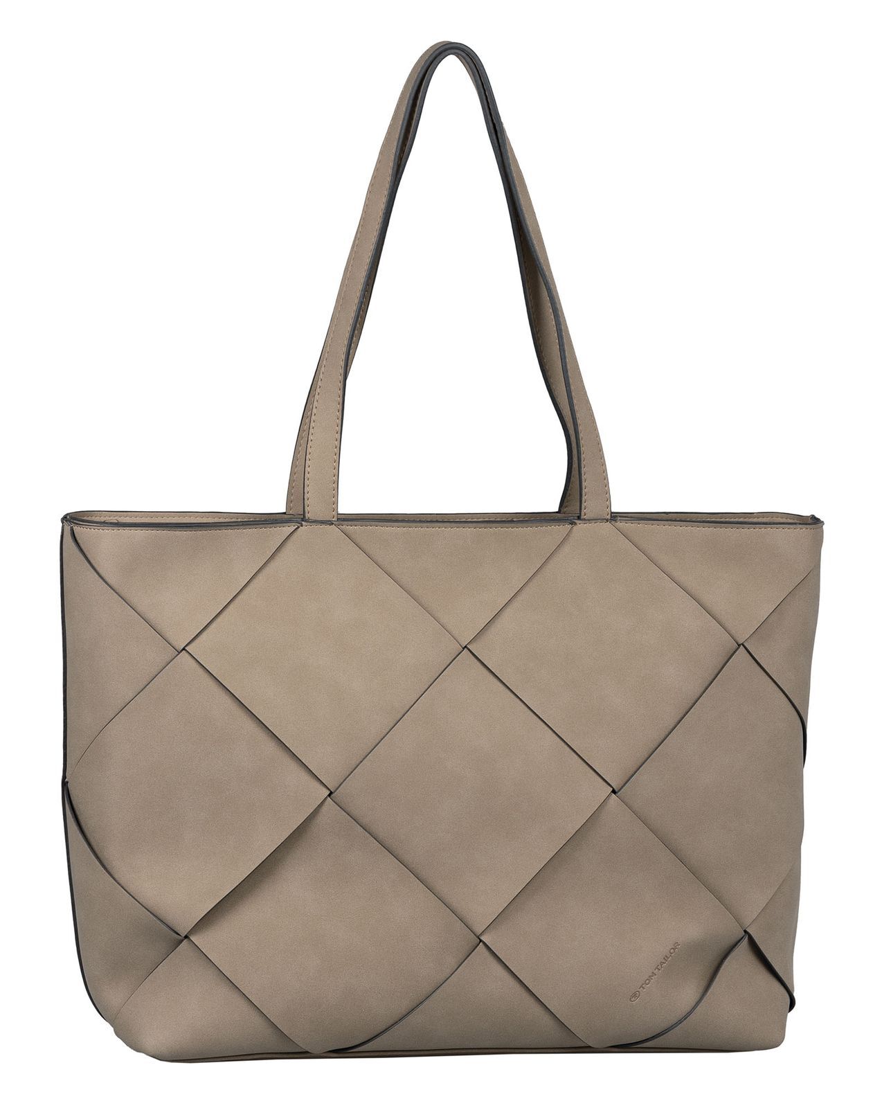 TOM TAILOR shopper bag Maya Zip Shopper L Taupe