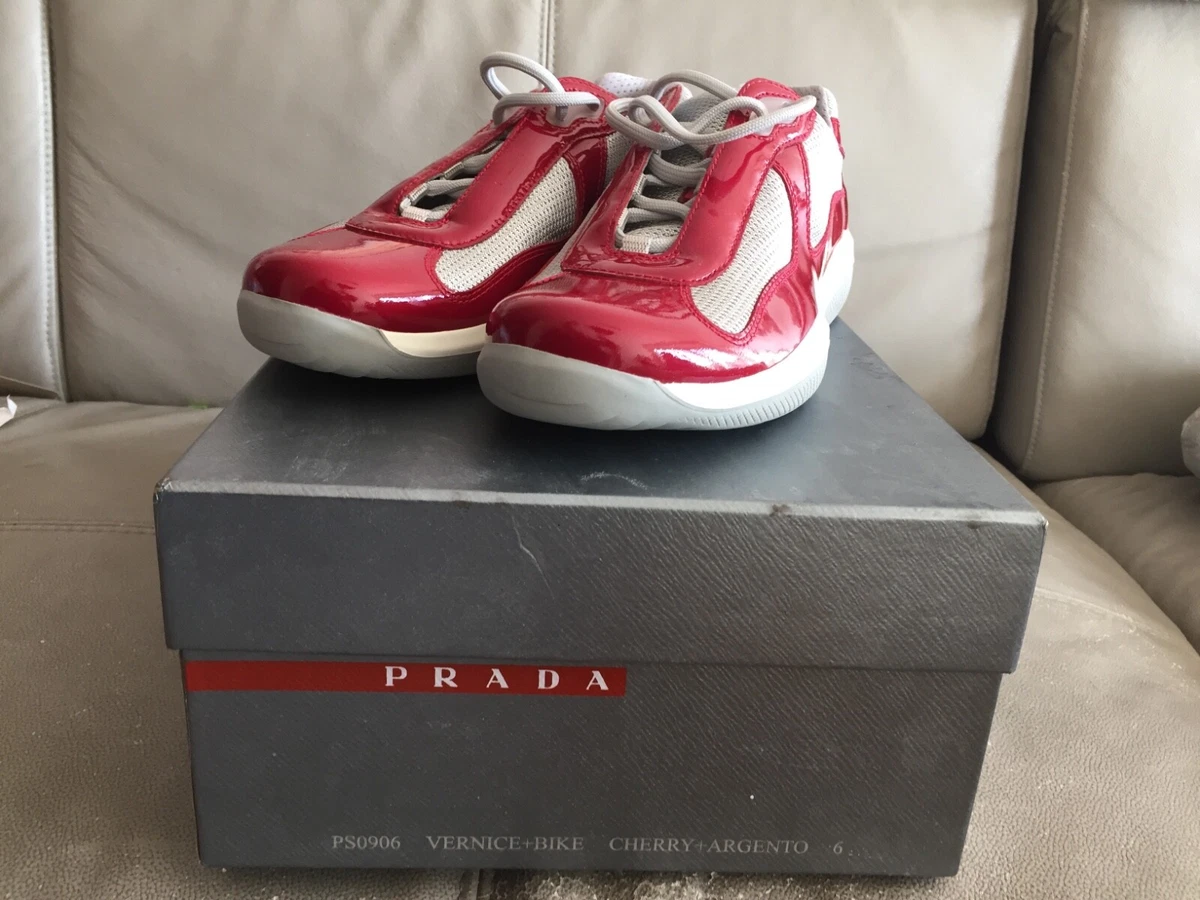 Mens prada americas store cup sneakers