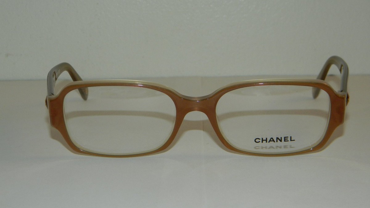 シャネルのサングラスです❣ Chanel 3061 Eyeglasses 761 Light Brown 55mm with case | eBay