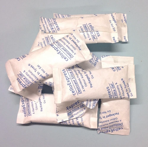 TYVEK 10g Silica Gel Desiccant Packs - Moisture Absorber Bags Sachets UK Seller