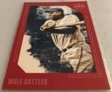 2020 Diamond Kings Baseball Mule Suttles Newark Eagles Red Frame #7