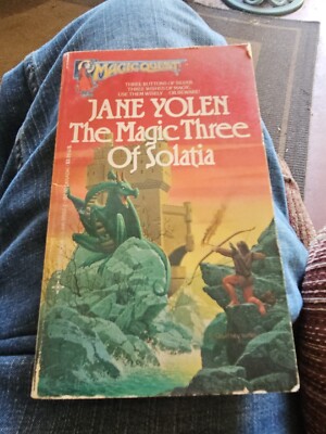 Vtg 1984 Magic Quest The Magic Three of Solatia by Jane Yolen Fantasy Paperback 
