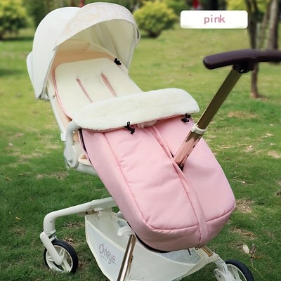 Winter Warm Makrone Farbe Wickel Pad Tasche Kinderwagen Babywagen zum Abhängen