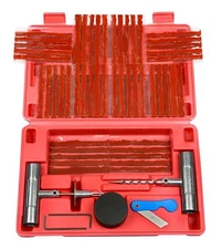 57pc Tire Repair Kit DIY Flat Tire Repair Car Truck Motorcycle Home Plug Patch