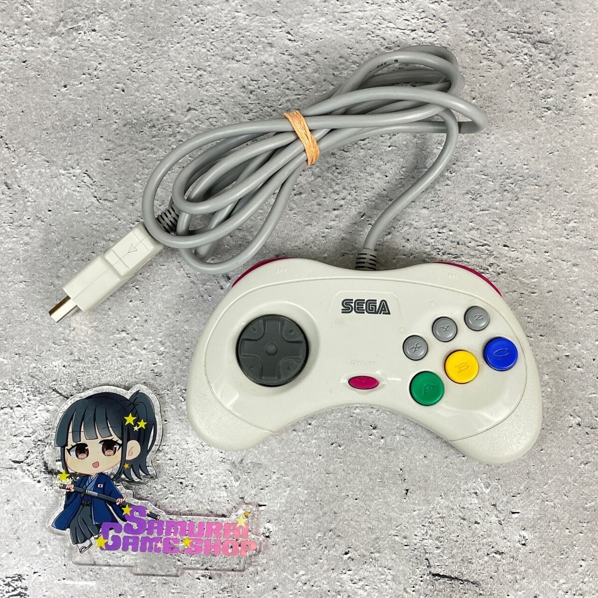 SEGA Saturn SS Limited Clear Skeleton Console HST-3220,Pad,Cable,Game –  Hakushin Retro Game shop