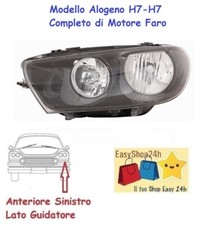 FARO ANTERIORE SX H7 H7 PER VOLKSWAGEN SCIROCCO 2008 2014 FANALE PROIETTORE