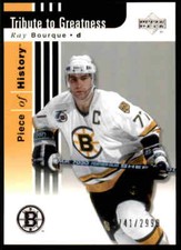 2002-03 Upper Deck Piece of History #118 Ray Bourque #/2999