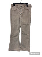 American eagle Stretch Size 12 Beige Corduroy Pants