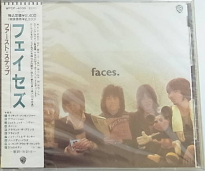 FACES The first step PROMO JAPAN CD WPCP-4036 NEW s7627 | eBay