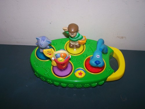 VINTAGE 2000 MATTEL BLUES HINWEISE FOLGEN SIE DEN FÜHRERN LICHTERN LERNEN MEMORY SPIEL