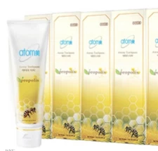 4X ATOMY Toothpaste Oral Care Sealed, Propolis, Green Tea Extract 7.5OZ X4 Tubes