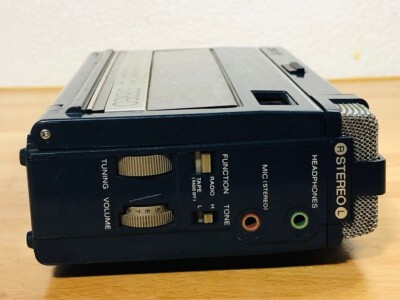 Sony Wa-55 Portable Cassette Player Walkman Vintage Audio Am/Fm