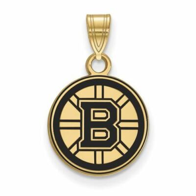 SSw/GP NHL Boston Bruins kleiner emaillierter Anhänger