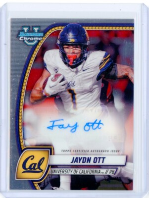 2024 Bowman Chrome University U JAYDN OTT California 1st Auto Autograph RC