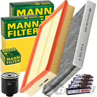 MANN FILTER INSPEKTIONSPAKET passend für SKODA FABIA 6Y VW POLO 9N SEAT IBIZA 3